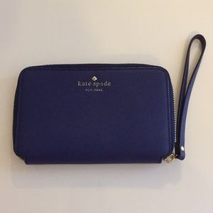 Kate spade wallet- dark blue